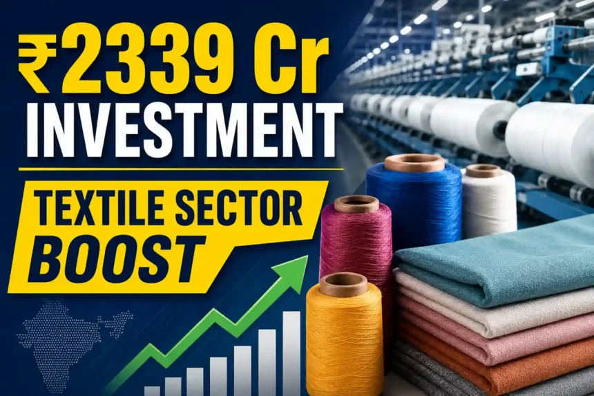 textile-sector-pli-scheme-third-round-rs-2339-crore-investment