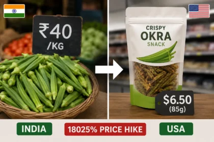 us-bhindi-price-india-vs-america-bhindi-snack-business-model