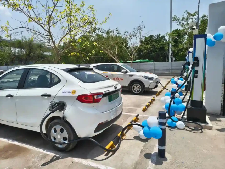 new-ashok-nagar-namo-bharat-ev-charging-station-delhi