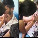 train-woman-protests-molestation-accused-lipstick-bangles-video-viral-hindi