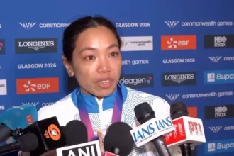 cwg-2026-mirabai-chanu-emotional-after-winning-gold-medal