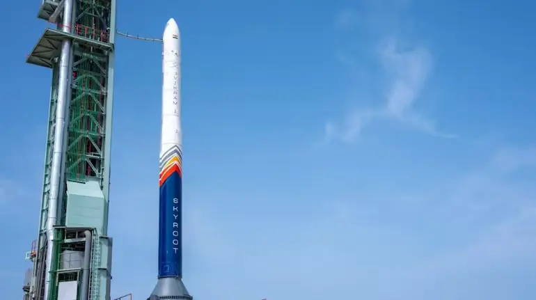 vikram-1-launch-skyroot-aerospace-first-private-orbital-rocket-india