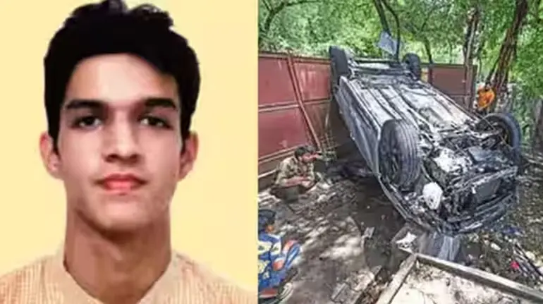 us-student-yashvendra-singh-dies-delhi-open-drain-car-accident