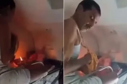 viral-ac-train-puja-video-railway-investigation-ac-coach-diya-agarbatti
