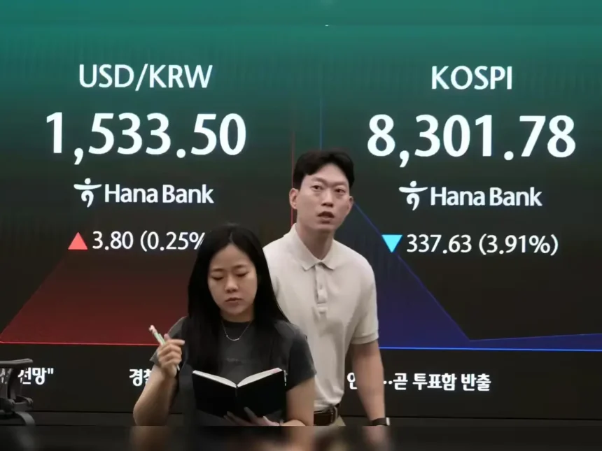 south-korea-chip-stocks-fall-kospi-slumps-ai-chip-rally-india-market