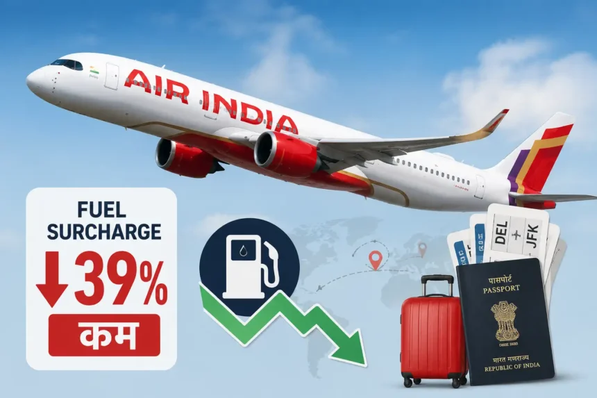 air-india-cuts-fuel-surcharge-international-flight-ticket-price-reduced