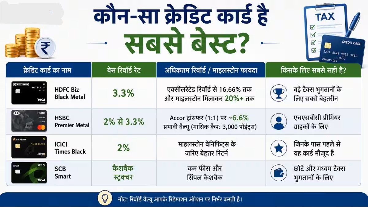 best-credit-cards-for-income-tax-payment-india