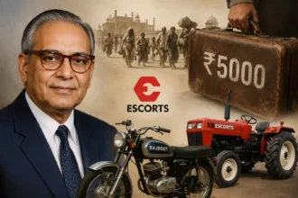 hp-nanda-escorts-group-success-story-rajdoot-motorcycle-partition-business-story