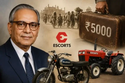 hp-nanda-escorts-group-success-story-rajdoot-motorcycle-partition-business-story