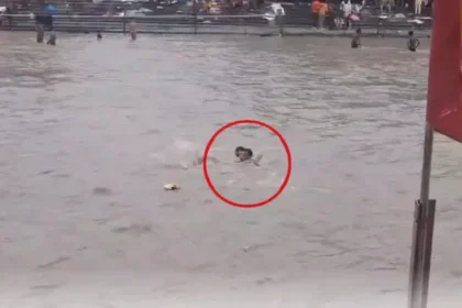 haridwar-kanwar-yatra-sdrf-jawan-rescues-drowning-kanwariya-video