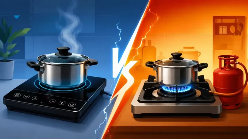 lpg-crisis-induction-cooktop-demand-india-2026-hybrid-cooking-trend