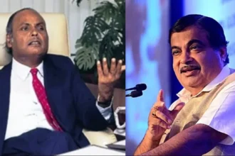 nitin-gadkari-dhirubhai-ambani-mumbai-pune-expressway-challenge-story