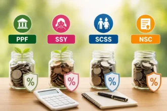 ppf-vs-ssy-vs-scss-vs-nsc-interest-rate-calculation-hindi