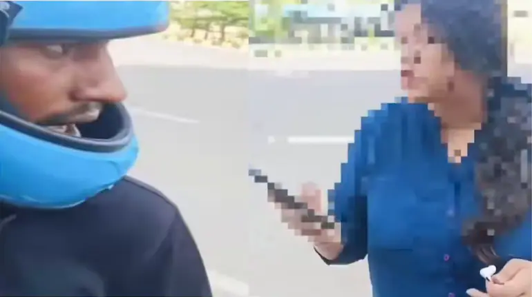 gurugram-rapido-viral-video-drop-location-dispute-hindi