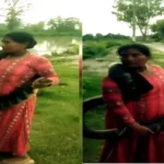 snake-lady-janki-devi-10-feet-king-cobra-rescue-video-bihar