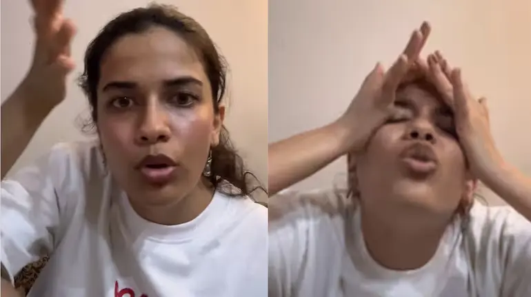 gurugram-viral-video-woman-compares-city-to-ginger-funny-comment