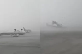 italy-forli-airport-storm-airplanes-flying-video