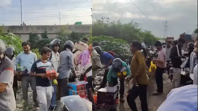 kanpur-expired-chocolate-viral-video-panki-garbage-food-safety