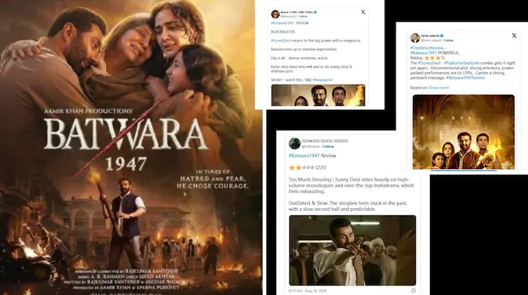 batwara-1947-x-review-sunny-deol-preity-zinta-film-twitter-reaction