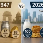 1947-price-vs-2026-petrol-milk-gold-price