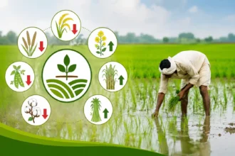 kharif-sowing-2026-area-down-paddy-pulses-oilseeds-latest-data