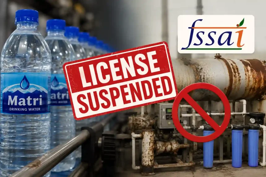 fssai-suspends-matri-drinking-water-license-after-serious-hygiene-violations