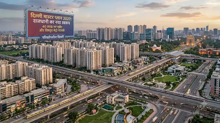 delhi-master-plan-2047-40-lakh-houses-metro-rrts-network