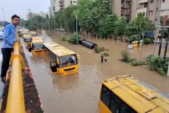 gurugram-heavy-rain-work-from-home-advisory-25-august-2026