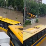 gurugram-rain-waterlogging-schools-online-wfh-traffic-jam