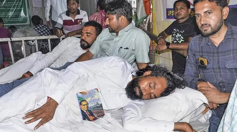 jharkhand-students-protest-student-leader-health-government-talks