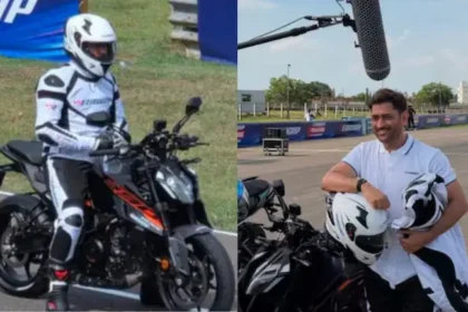 ms-dhoni-superbike-riding-video-madras-international-circuit-viral