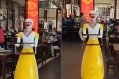 murthal-robot-waiter-resham-dhaba-viral-video
