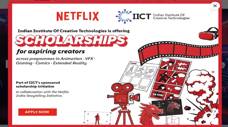 netflix-scholarship-iict-100-students-80-percent-financial-assistance