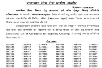 rpsc-1st-grade-result-2026-english-commerce-merit-list-cutoff