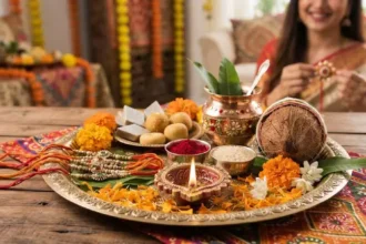 rakhi-puja-thali-items-7-cheezein-mahatva-raksha-bandhan-2026