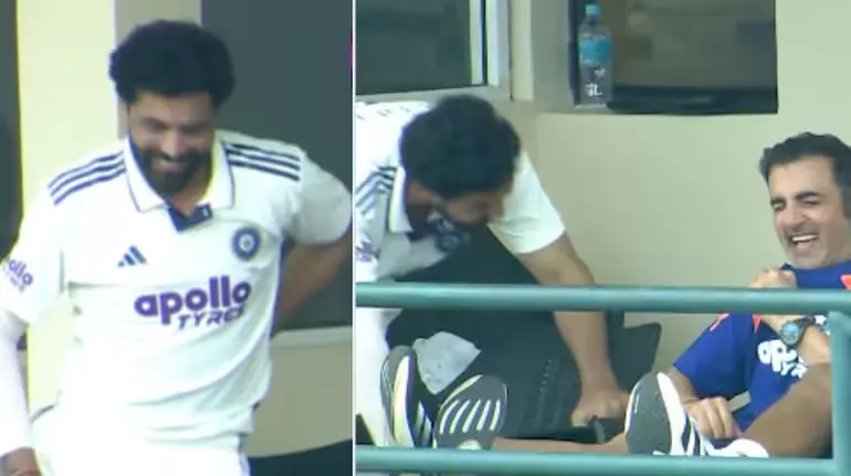 ind-vs-sl-ravindra-jadeja-kuldeep-yadav-bowling-action-gautam-gambhir-video-viral
