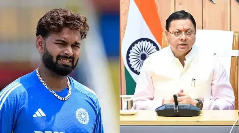 rishabh-pant-cm-dhami-land-request-uttarakhand