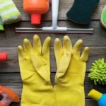 baking-soda-cleaning-kitchen-sponge-scrubber-dish-brush