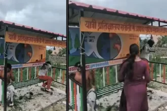 nainital-viral-video-molestation-accused-black-face-bichhu-booti-village-punishment