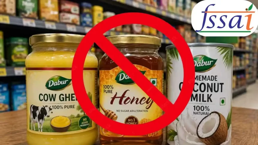 dabur-fssai-action-100-percent-pure-claim-packaging-change-hindi