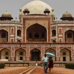 humayun-tomb-air-pollution-delhi-iit-study-black-crust-sandstone
