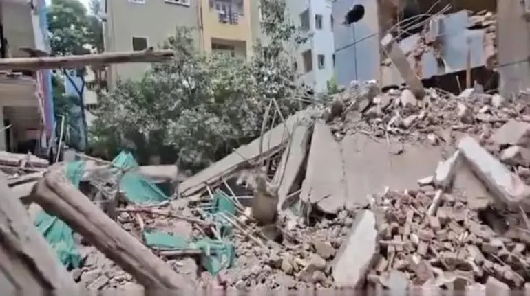 hyderabad-building-collapse-7-storey-building-anjaya-nagar-2-dead