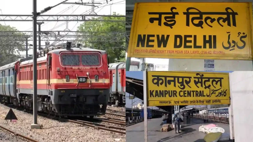 new-delhi-kanpur-superfast-special-train-stoppage-time-table-2026