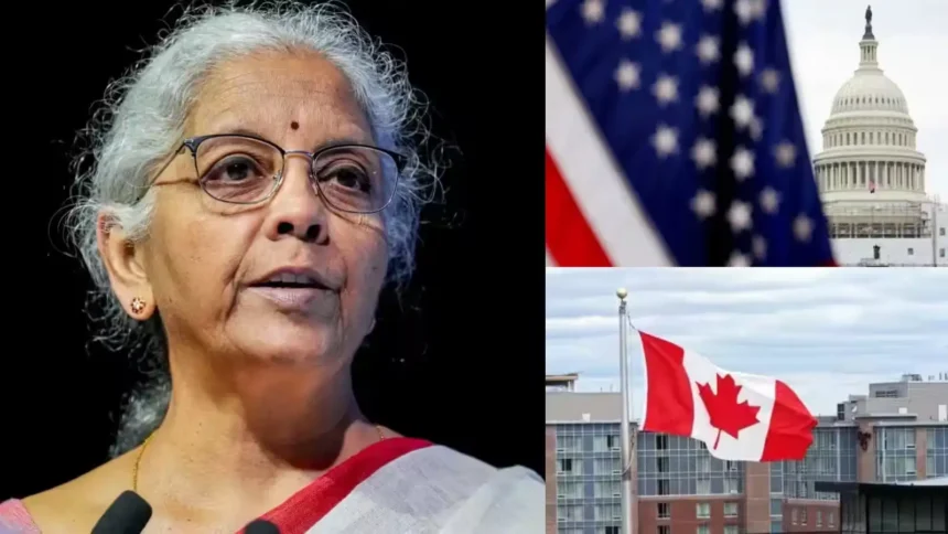 Nirmala Sitharaman US Canada Visit, Nirmala Sitharaman Visit, Nirmala Sitharaman America Visit, Nirmala Sitharaman Canada Visit, निर्मला सीतारमण, सीतारमण अमेरिका दौरा,