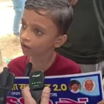 patna-student-protest-6-year-old-aditya-kumar-school-bag-constitution