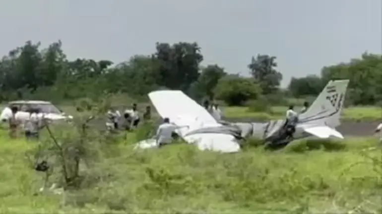 baramati-airport-plane-crash-training-aircraft-runway