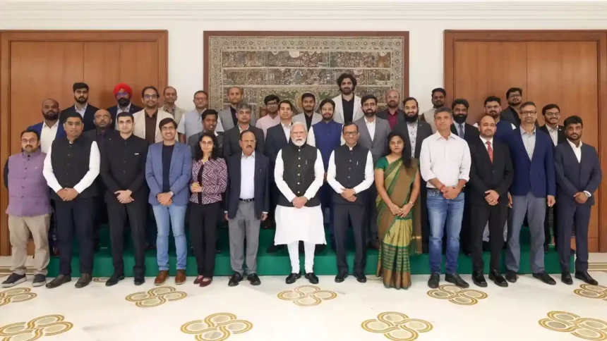 pm-modi-space-startups-ceo-meeting-space-technology