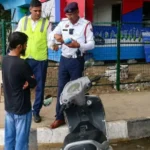 gurugram-scooter-96-traffic-challans-rs10-lakh-fine-vehicle-seized