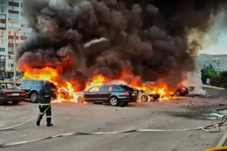 russia-drone-attack-kyiv-warehouse-blast-27-dead