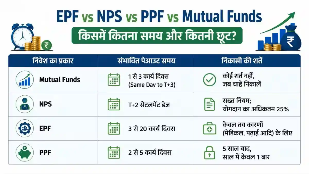 epf-vs-nps-vs-ppf-vs-mutual-funds-withdrawal-timeline